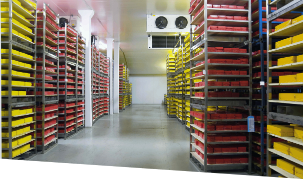 Kühllager, Lagerlogistik Kühllagerlogistik, Lagerung Kühllagerlogistik Warehouse