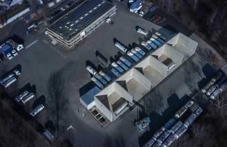 Tankspedition, Lagerfläche, multimodale Transport- und Lagerservices, Logistikdienstleister