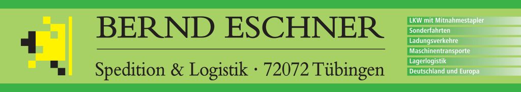Bernd Eschner e.K. Spedition & Logistik