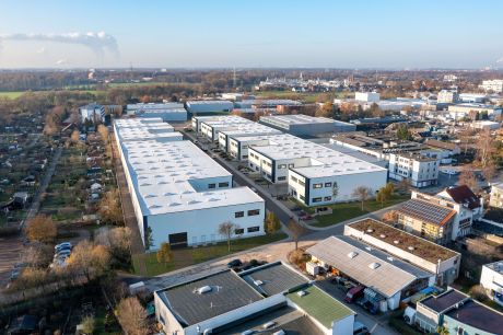 Panattoni, Logistikimmobilien, Gewerbe Park, Hallenfläche, City Dock Düsseldorf Hilden, Logistikimmobilie