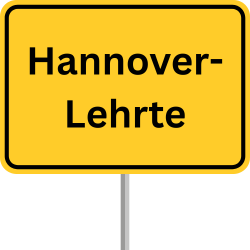 Autobahnschild Hannover-Lehrte, GVZ Hannover-Lehrte, Güterverkehrszentrum Hannover-Lehrte