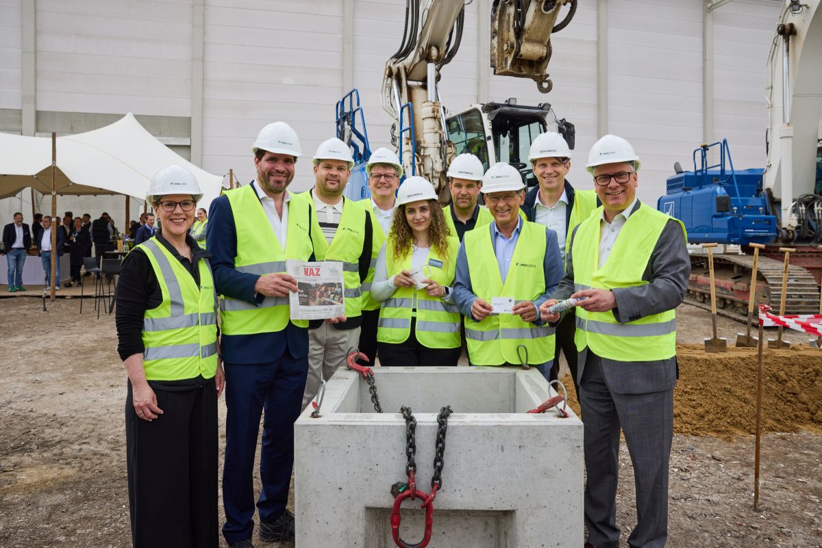 Baustart für die Logistikanlage von Prologis in Herne