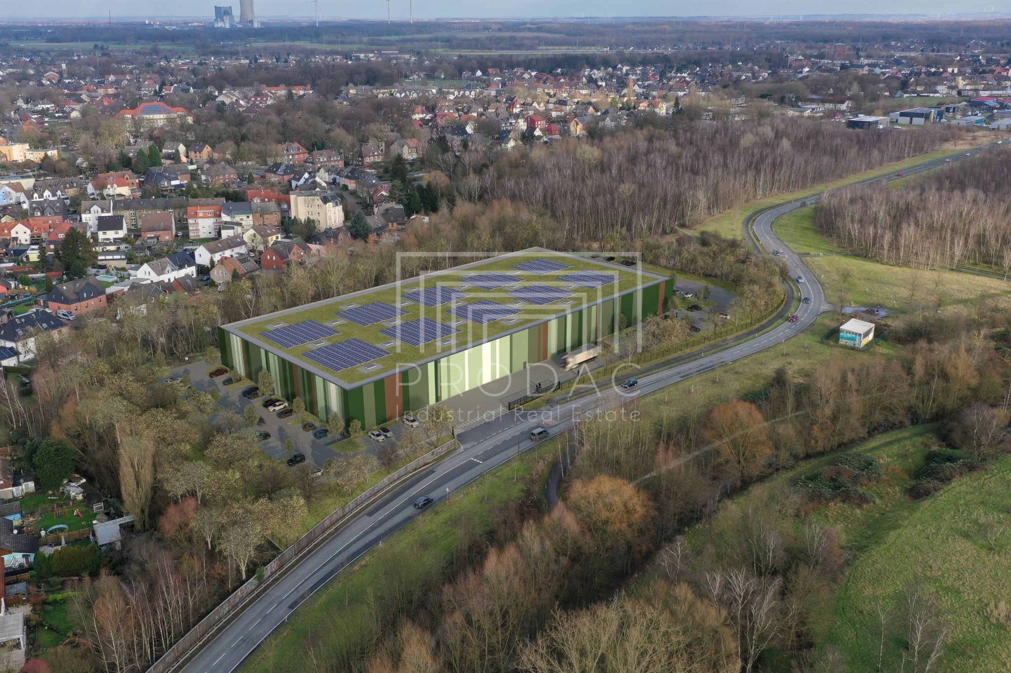 Neubau Lager- und Logistikfläche // 8.500 m2 // verfügbar ab Q2 2026 - PRODAC Industrial Real Estate GmbH