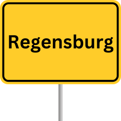 Autobahnschild GVZ Regensburg, GVZ Regensburg, Güterverkehrszentrum Regensburg