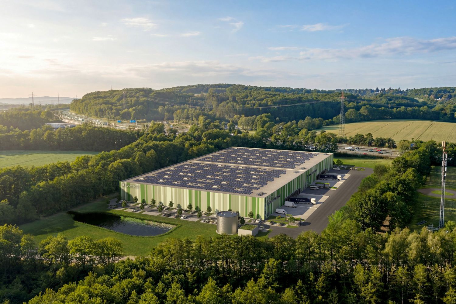 Panattoni, project start Panattoni Park Schwerte, logistics and industrial real estate developer, project development, logistics areas, hall space, office ́s (Source: Panattoni)