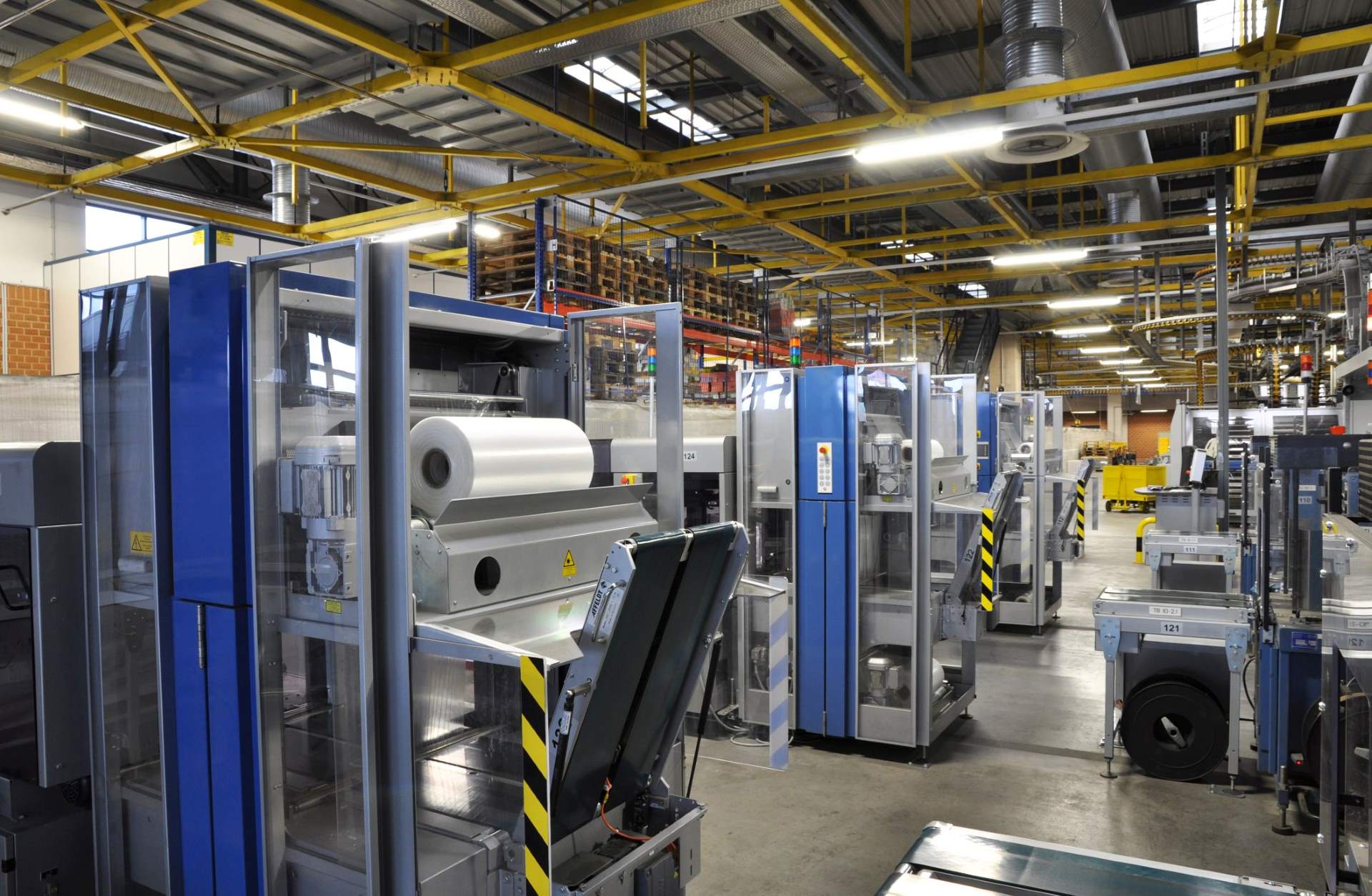 Lagern Verpackungslogistik, Produktionslager Verpackungslogistik, Lagerung Verpackungslogistik, Warehouse Verpackungslogistik