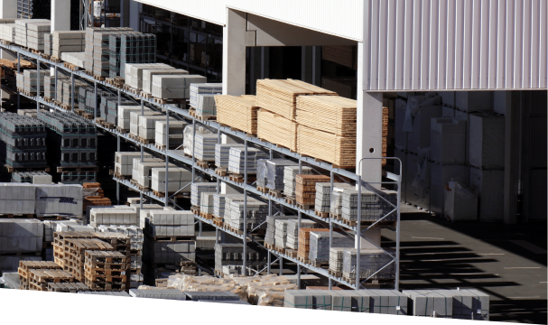 Warehouse logistics building materials logistics, storage area contract logistics storage area building materials logistics