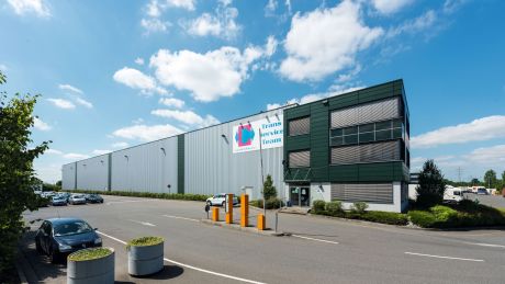 Logistics property, warehouse, hall, storage