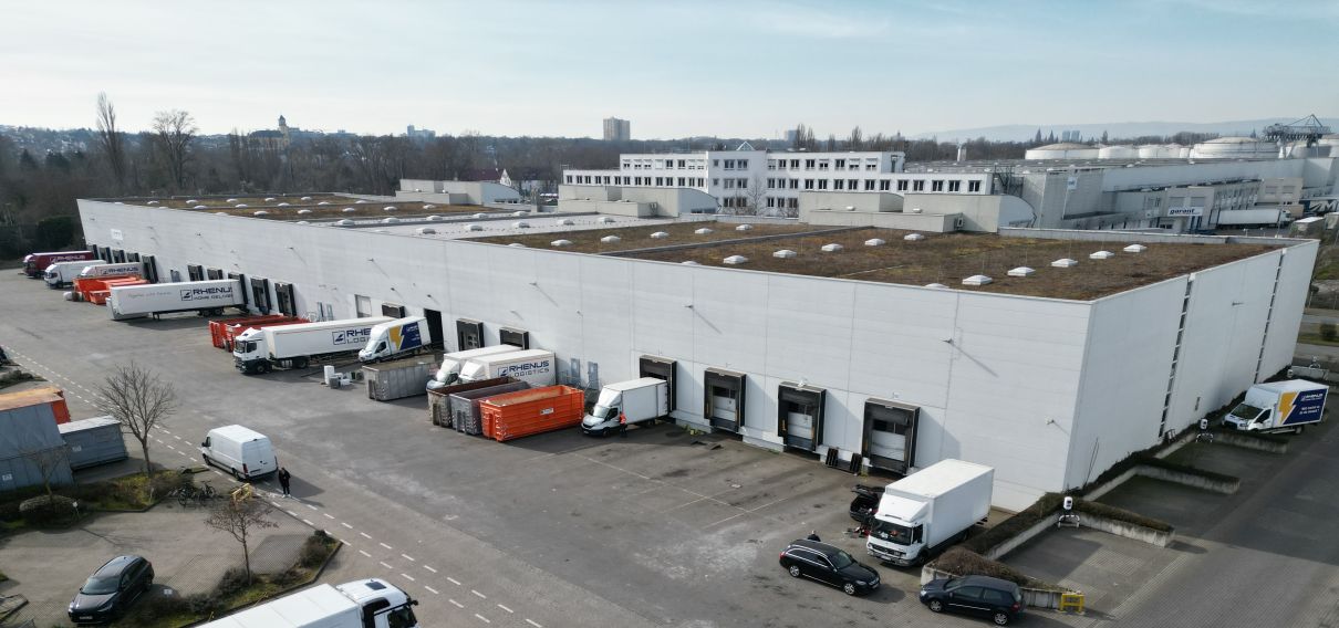 REALOGIS, M7 Real Estate, Logistikimmobilie in Ginsheim-Gustavsburg, Vollvermietung von Logistikimmobilie in Ginsheim-Gustavsburg, Bakelog GmbH, Logistiklösungen