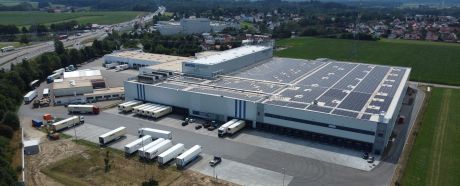Logistics center, Buxheim branch, photovoltaic system, logistics service provider,