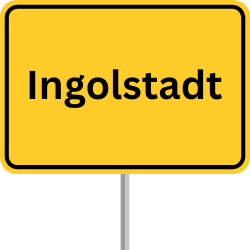 Autobahnschild Ingolstadt, GVZ Ingolstadt, Güterverkehrszentrum Ingolstadt