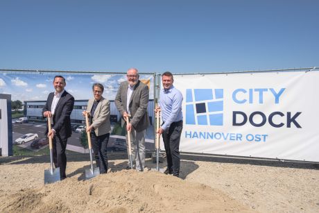 Panattoni, Spatenstich im City Dock Hannover Ost, Logistikimmobilien, Projektentwicklung
