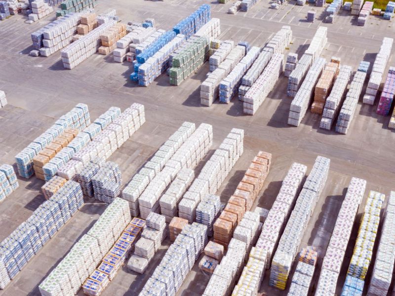 Freilager, Warehouse Freilager, Lager Freilager, Logistikfläche Freilager, lagerarten logistik, Lagerarten