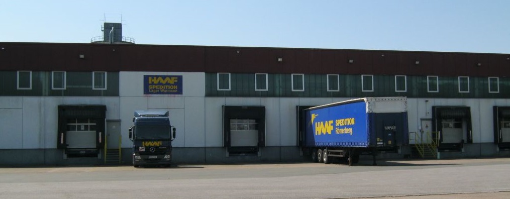 Kontraktlogistik in 31606 Warmsen mit 3.000 qm - Haaf Spedition GmbH & Co. KG