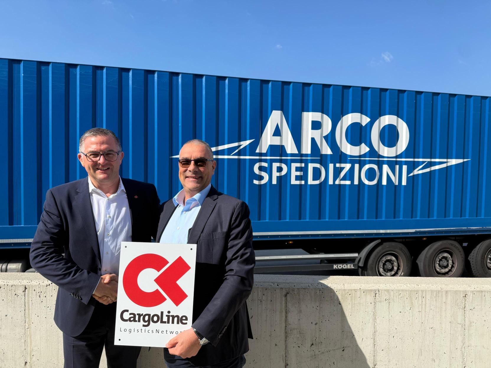 CargoLine und Arco Spedizioni besiegeln Partnerschaft für Mailand und die Lombardei, Stückgutkooperation, Logistiknetzwerk Italien, Spedition Monza
